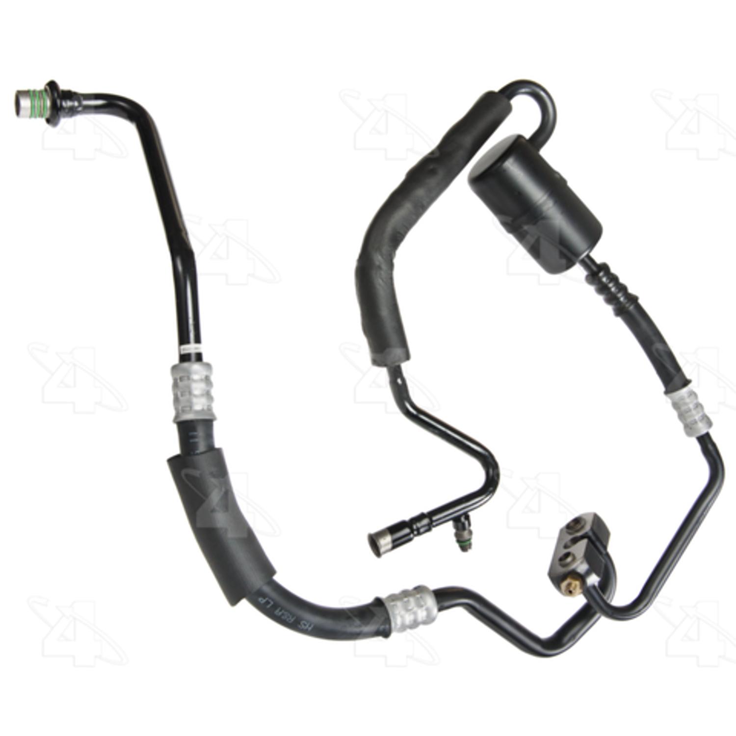 Four Seasons 56369 - A/C Refrigerant Discharge / Suction Hose Assembly Four Seasons 56369 A/C Manifold Hose Assembly product image 1 of 5