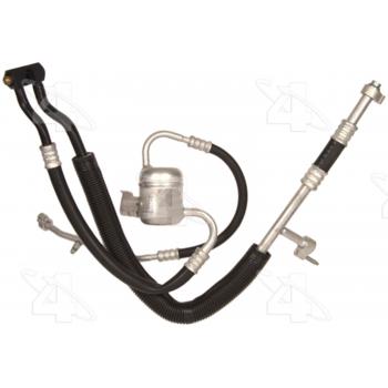 2002 Lincoln Navigator A/C Refrigerant Discharge / Suction Hose Assembly Four Seasons 56371 image 2 of 4