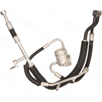 1997 Ford Expedition A/C Refrigerant Discharge / Suction Hose Assembly Four Seasons 56374 image 1 of 4