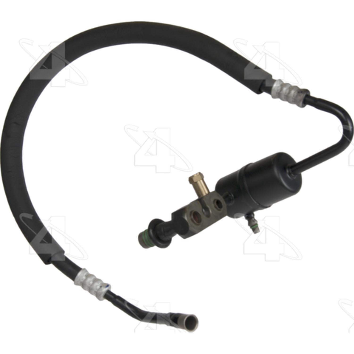 Four Seasons 56381 - A/C Refrigerant Discharge / Suction Hose Assembly Four Seasons 56381 A/C Manifold Hose Assembly product image 1 of 4