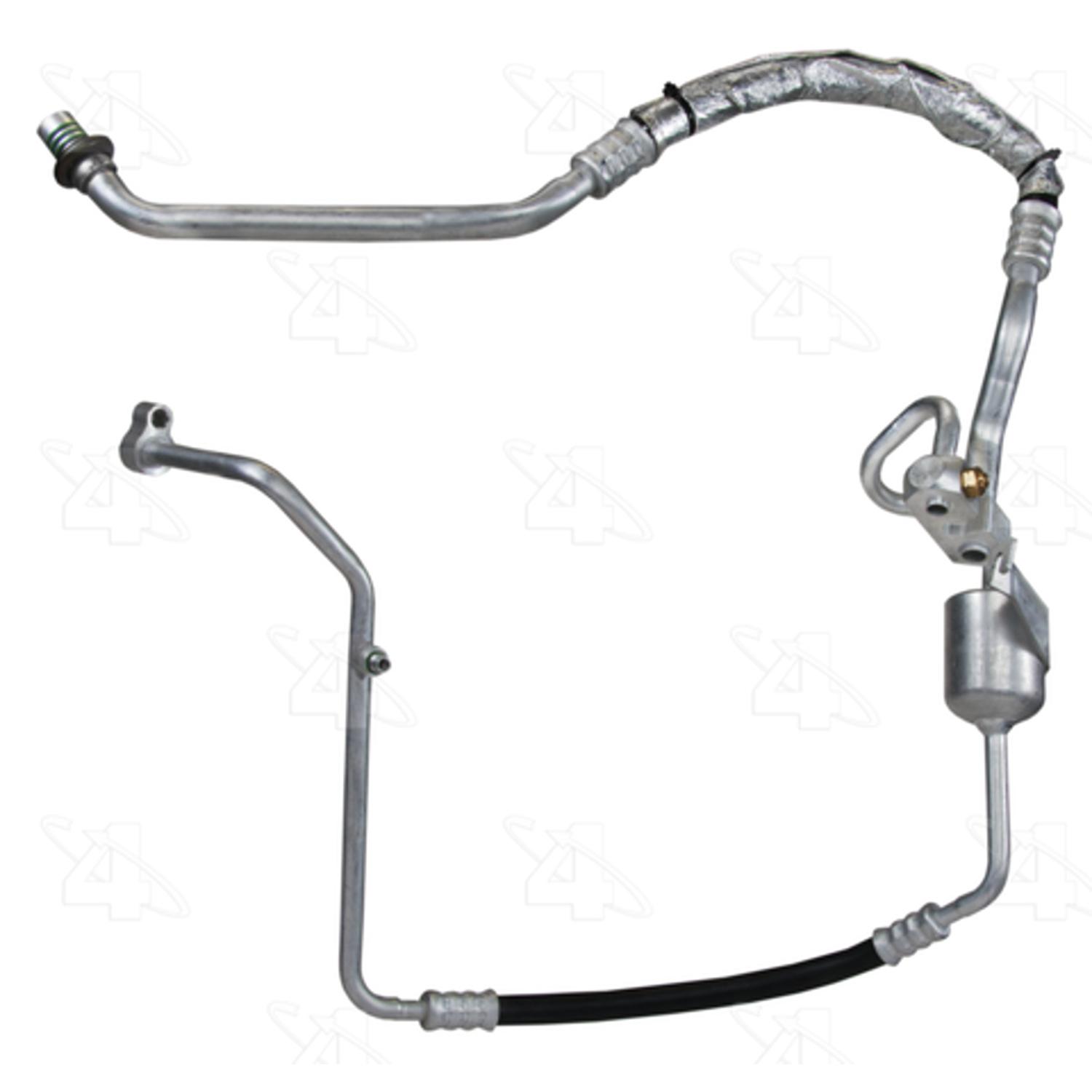 Four Seasons 56388 - A/C Refrigerant Discharge / Suction Hose Assembly Four Seasons 56388 A/C Manifold Hose Assembly product image 1 of 5