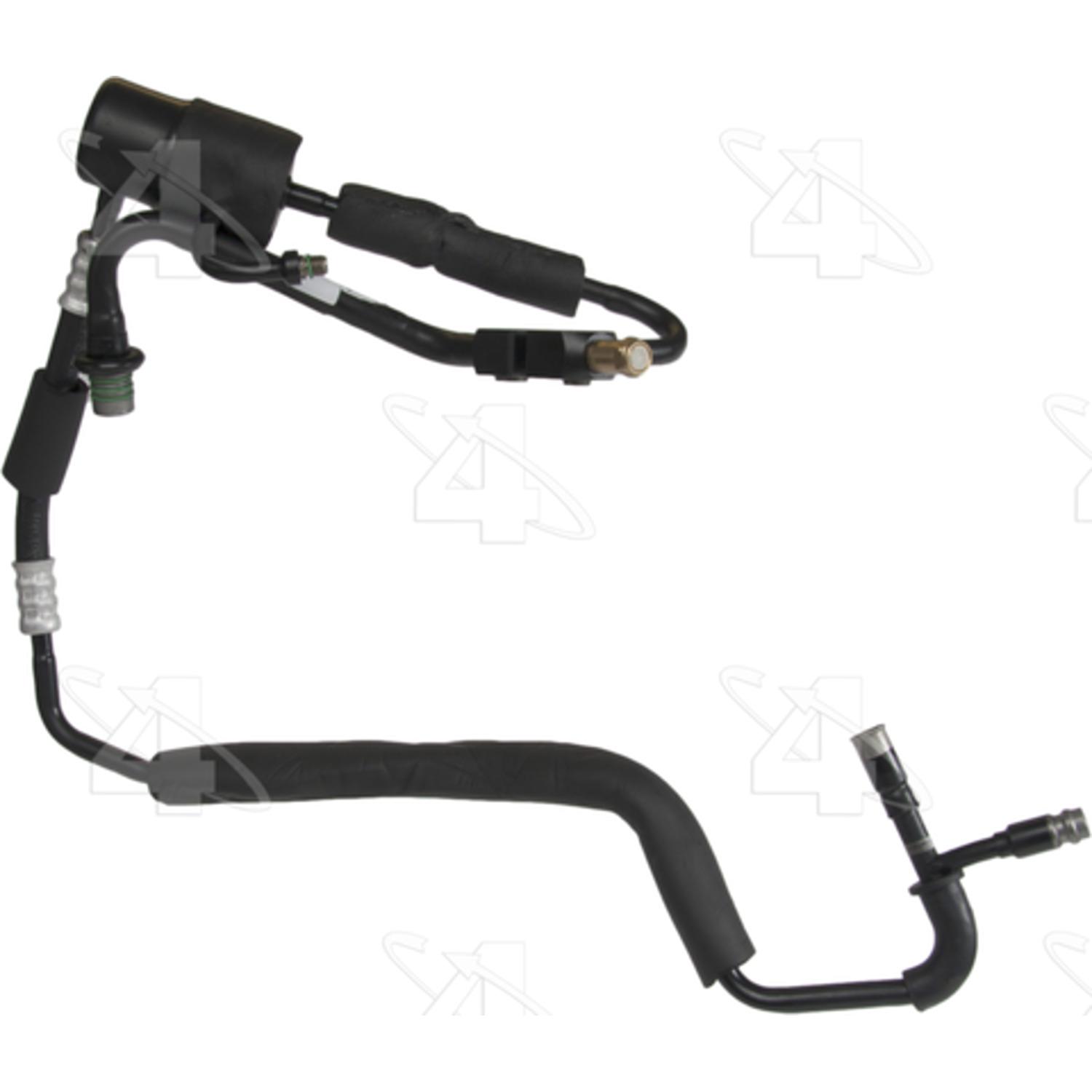 Four Seasons 56396 - A/C Refrigerant Discharge / Suction Hose Assembly Four Seasons 56396 A/C Manifold Hose Assembly product image 1 of 1