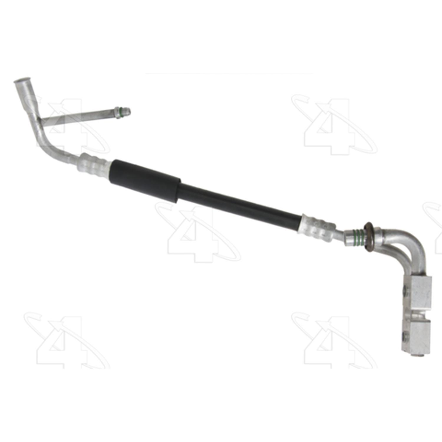 Four Seasons 56398 - A/C Refrigerant Discharge / Suction Hose Assembly Four Seasons 56398 A/C Manifold Hose Assembly product image 2 of 7