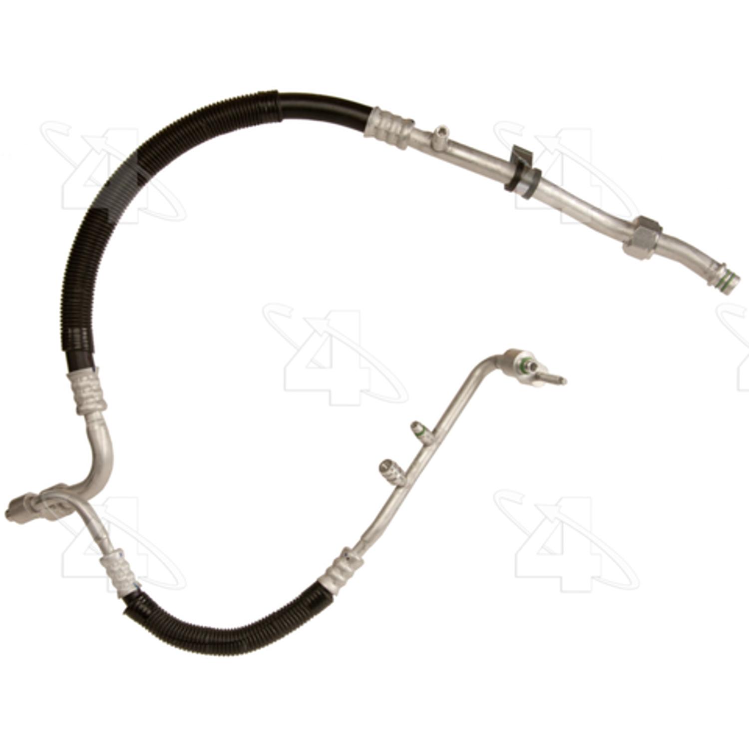 Four Seasons 56430 - A/C Refrigerant Discharge / Suction Hose Assembly Four Seasons 56430 A/C Manifold Hose Assembly product image 1 of 1