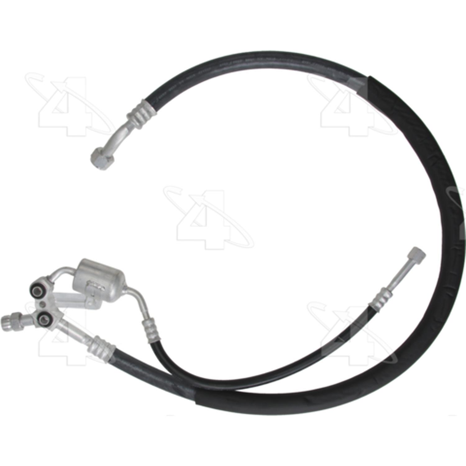 Four Seasons 56436 - A/C Refrigerant Discharge / Suction Hose Assembly Four Seasons 56436 A/C Manifold Hose Assembly product image 2 of 3