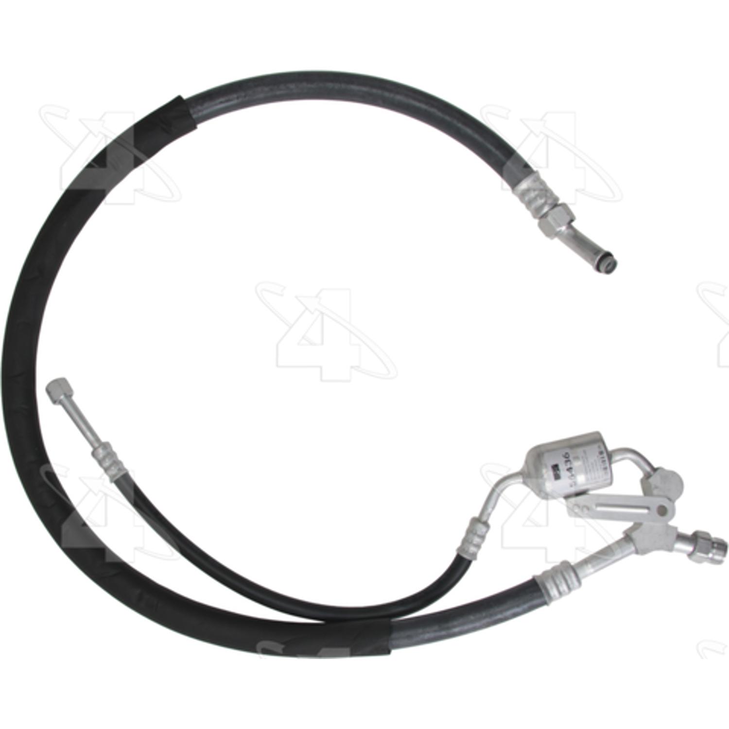 Four Seasons 56436 - A/C Refrigerant Discharge / Suction Hose Assembly Four Seasons 56436 A/C Manifold Hose Assembly product image 3 of 3