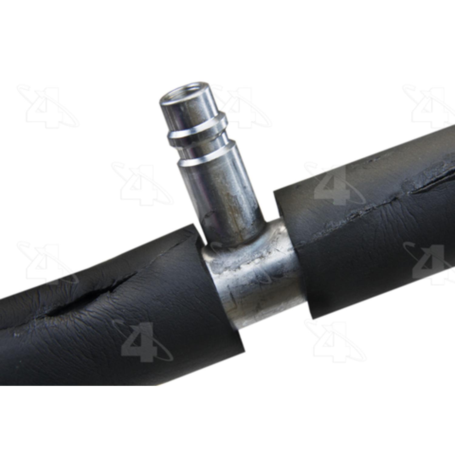 Four Seasons 56476 - A/C Refrigerant Discharge / Suction Hose Assembly Four Seasons 56476 A/C Manifold Hose Assembly product image 6 of 7