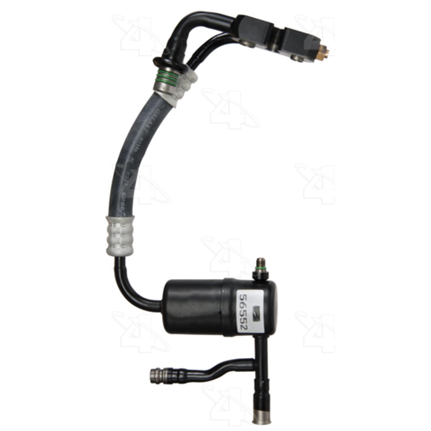 Four Seasons 56552 - A/C Refrigerant Discharge / Suction Hose Assembly Four Seasons 56552 A/C Manifold Hose Assembly product image 1 of 1