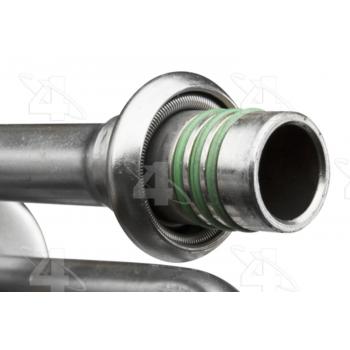 1989 Mercury Sable A/C Refrigerant Discharge / Suction Hose Assembly Four Seasons 56570 image 4 of 4