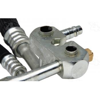2002 Lincoln LS A/C Refrigerant Discharge / Suction Hose Assembly Four Seasons 56591 image 2 of 4