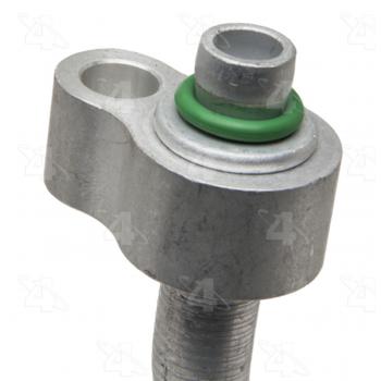 2002 Lincoln LS A/C Refrigerant Discharge / Suction Hose Assembly Four Seasons 56591 image 4 of 4