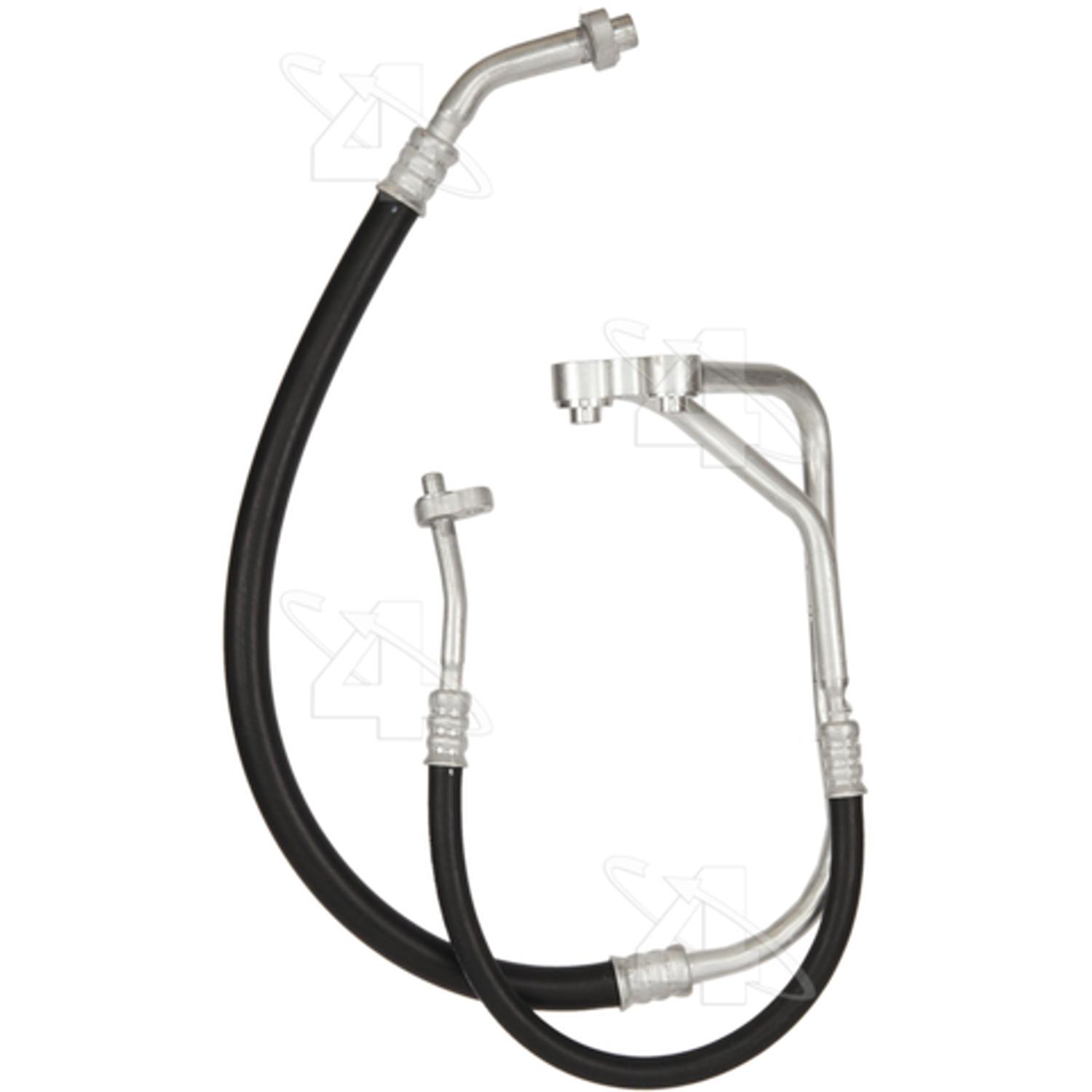 Four Seasons 56651 - A/C Refrigerant Discharge / Suction Hose Assembly Four Seasons 56651 A/C Manifold Hose Assembly product image 1 of 3