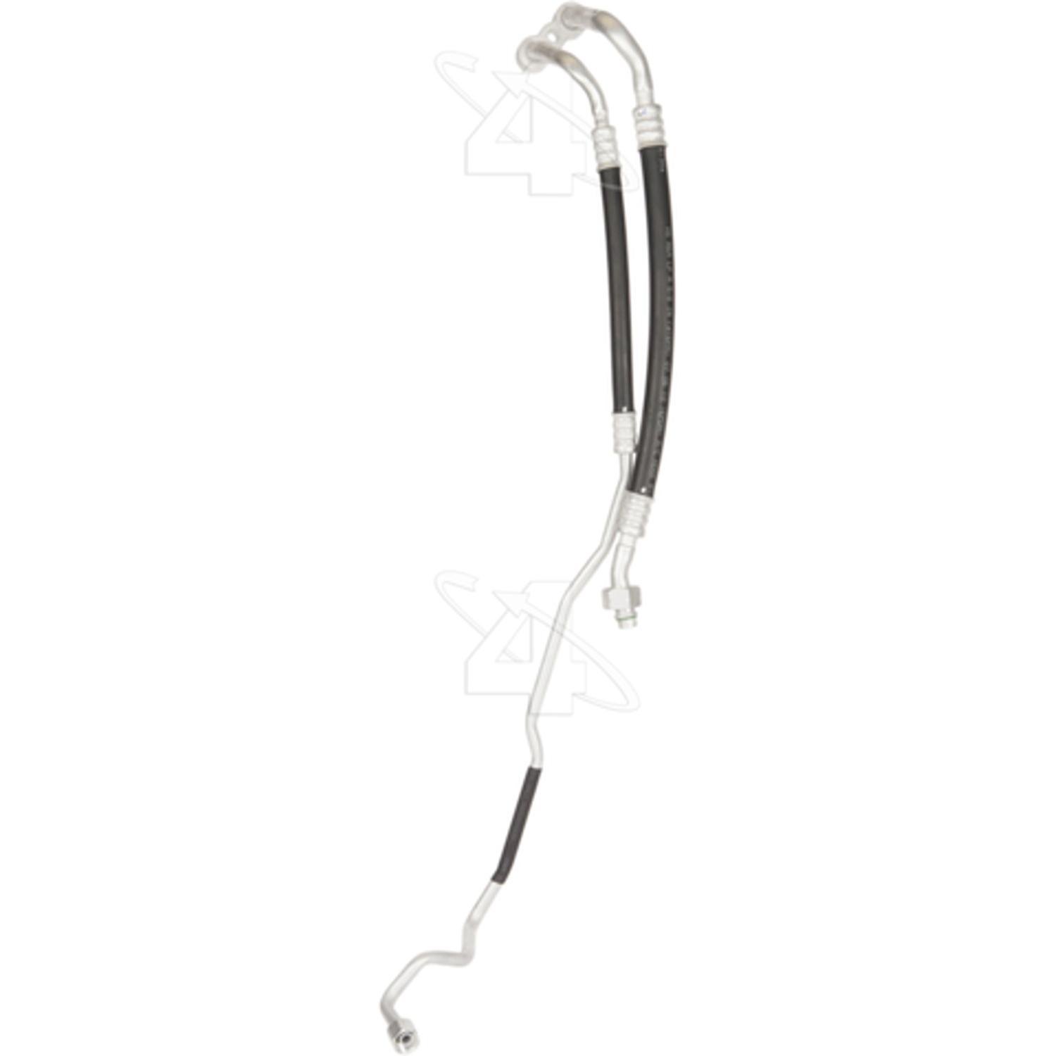 Four Seasons 56654 - A/C Refrigerant Discharge / Suction Hose Assembly Four Seasons 56654 A/C Manifold Hose Assembly product image 2 of 3