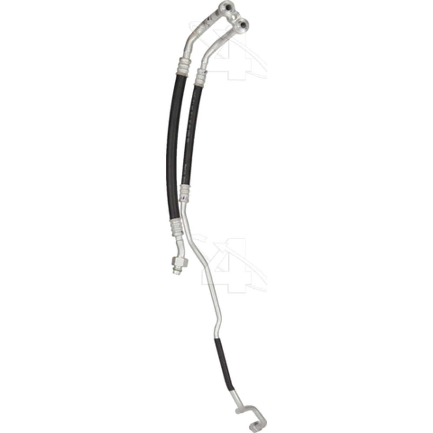 Four Seasons 56654 - A/C Refrigerant Discharge / Suction Hose Assembly Four Seasons 56654 A/C Manifold Hose Assembly product image 3 of 3