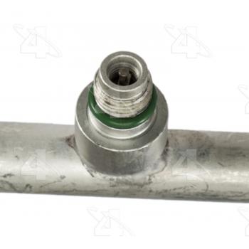 2003 Ford Thunderbird A/C Refrigerant Discharge / Suction Hose Assembly Four Seasons 56676 image 3 of 4