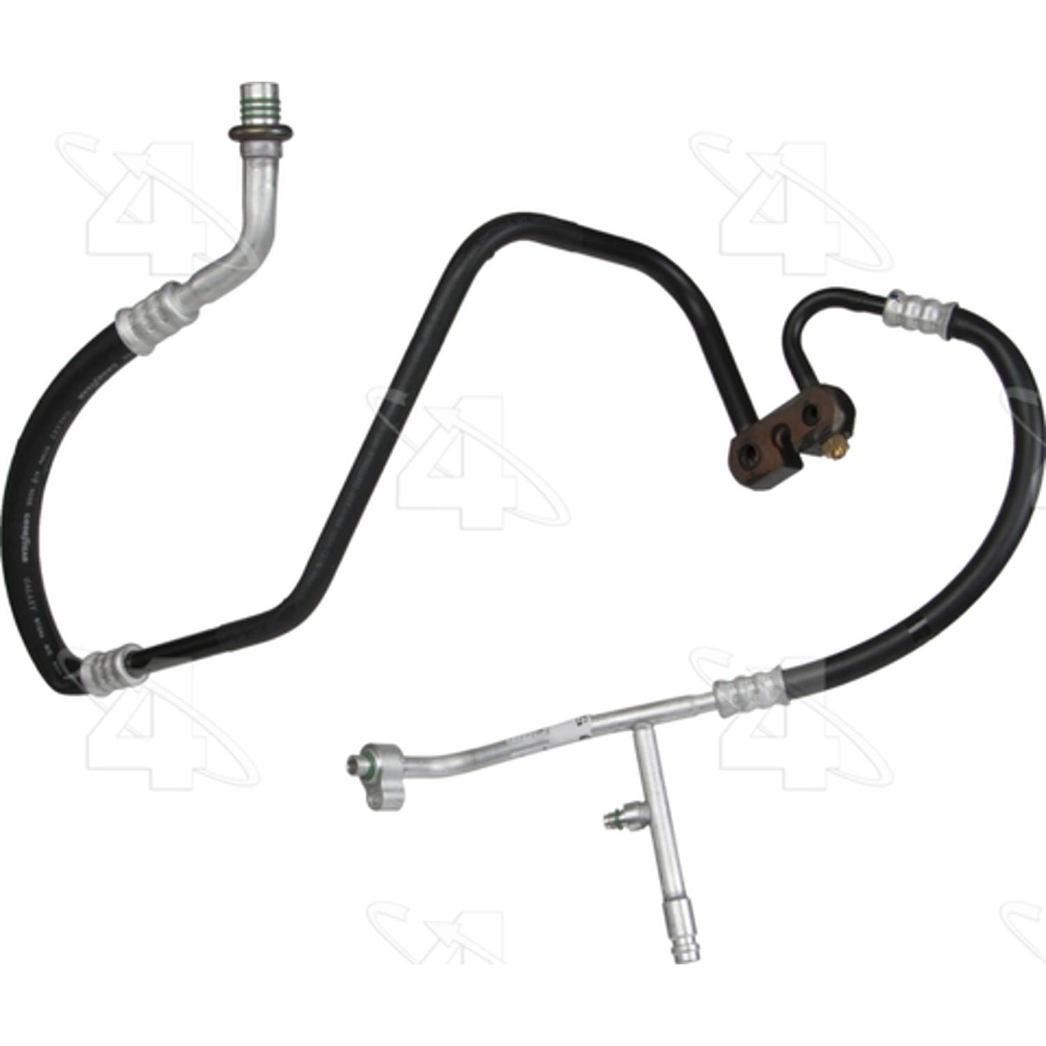 Four Seasons 56690 - A/C Refrigerant Discharge / Suction Hose Assembly Four Seasons 56690 A/C Manifold Hose Assembly product image 1 of 1