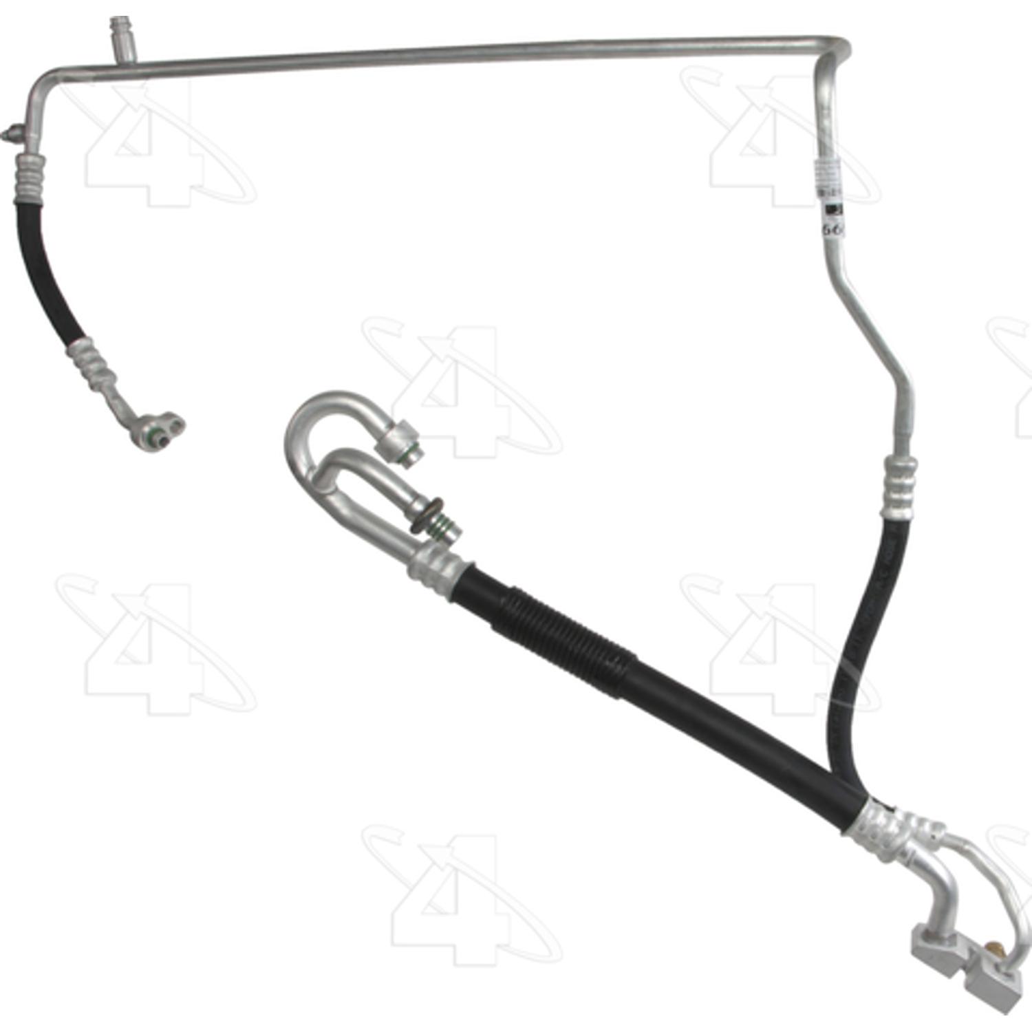 Four Seasons 56695 - A/C Refrigerant Discharge / Suction Hose Assembly Four Seasons 56695 A/C Manifold Hose Assembly product image 1 of 1