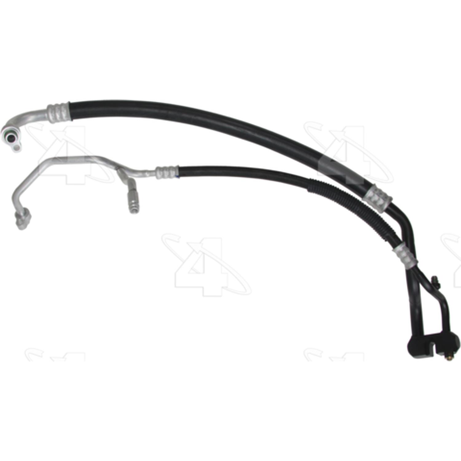 Four Seasons 56770 - A/C Refrigerant Discharge / Suction Hose Assembly Four Seasons 56770 A/C Manifold Hose Assembly product image 1 of 3