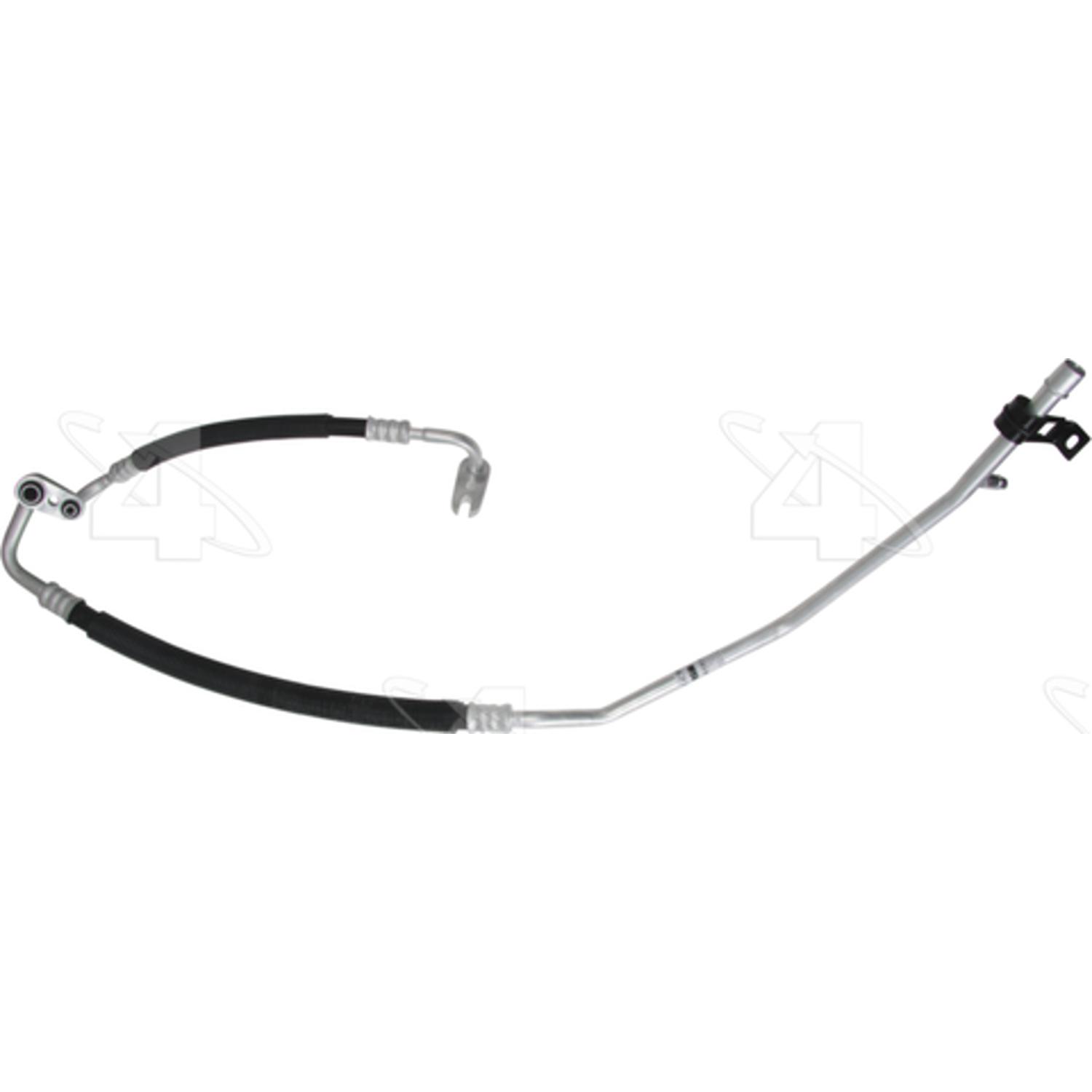Four Seasons 56774 - A/C Refrigerant Discharge / Suction Hose Assembly Four Seasons 56774 A/C Manifold Hose Assembly product image 2 of 3