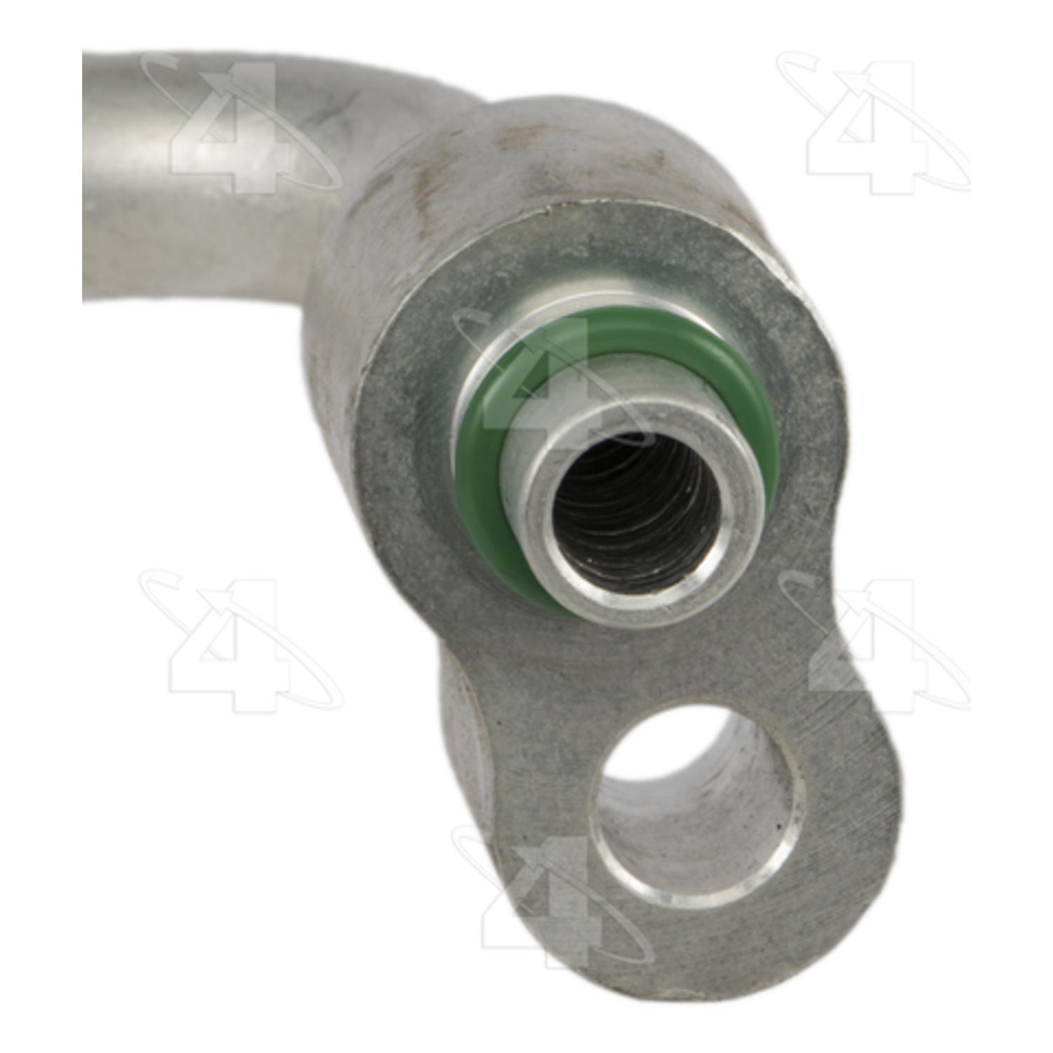 Four Seasons 56801 - A/C Refrigerant Discharge / Suction Hose Assembly Four Seasons 56801 A/C Manifold Hose Assembly product image 2 of 4