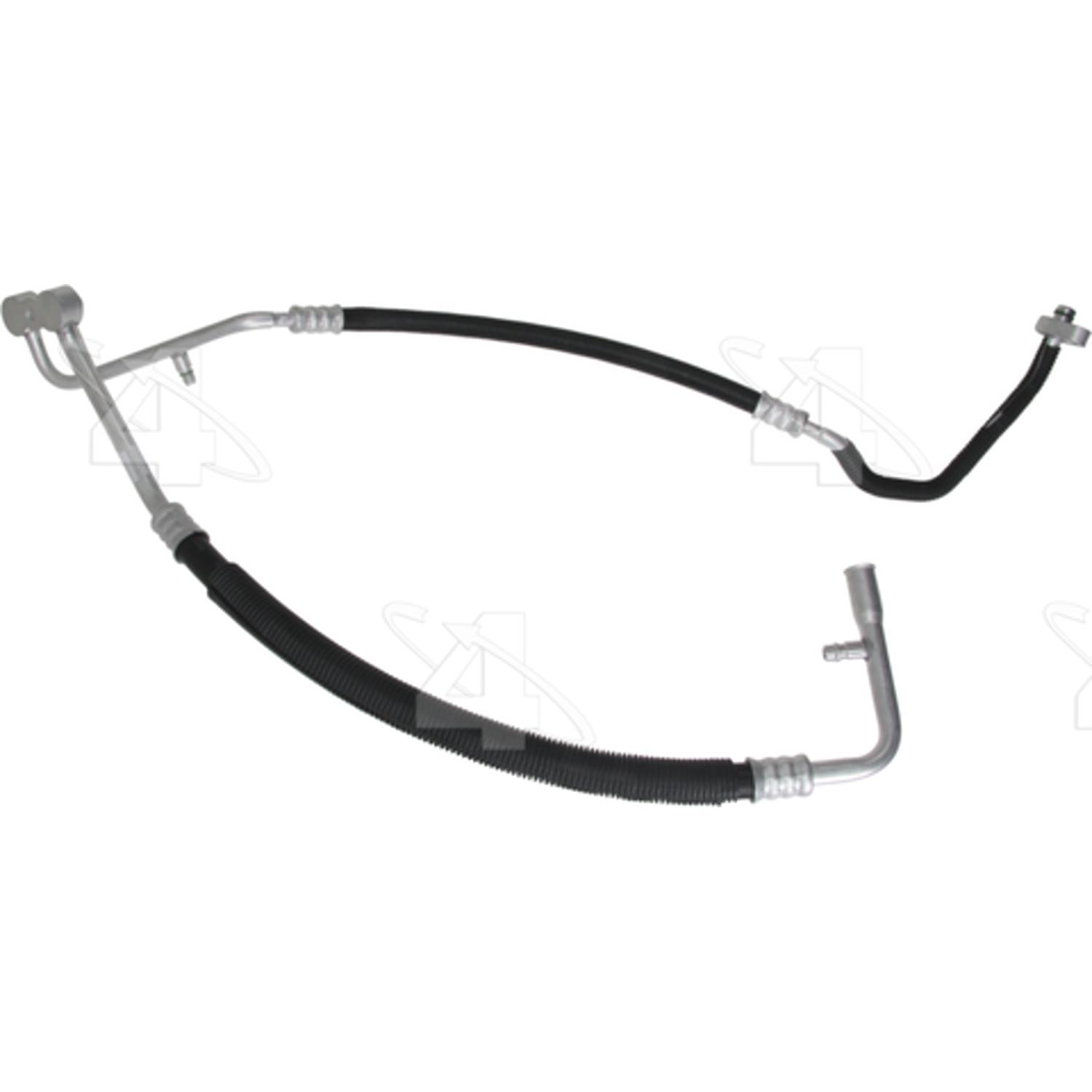 Four Seasons 56817 - A/C Refrigerant Discharge / Suction Hose Assembly Four Seasons 56817 A/C Manifold Hose Assembly product image 1 of 3