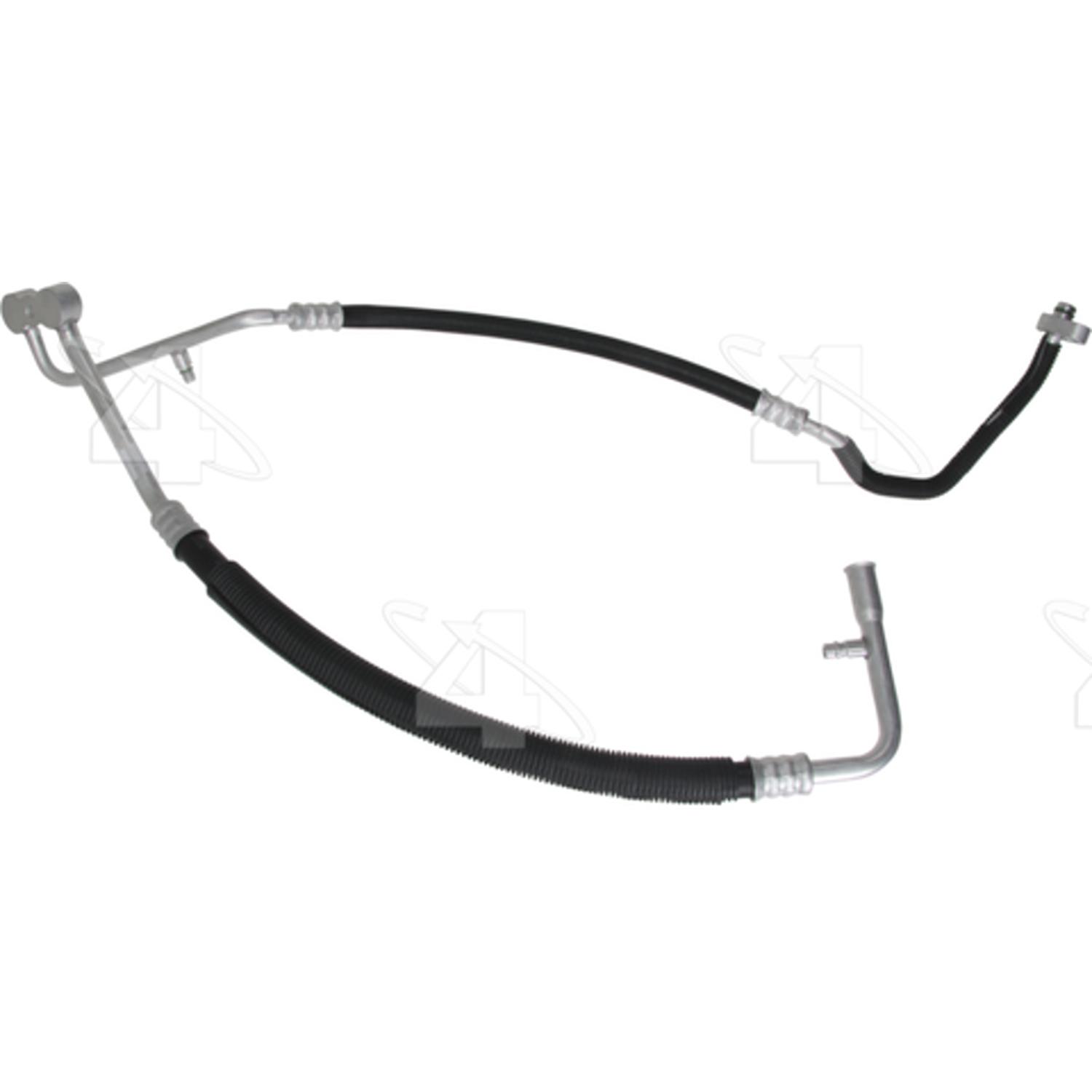 Four Seasons 56817 - A/C Refrigerant Discharge / Suction Hose Assembly Four Seasons 56817 A/C Manifold Hose Assembly product image 3 of 3