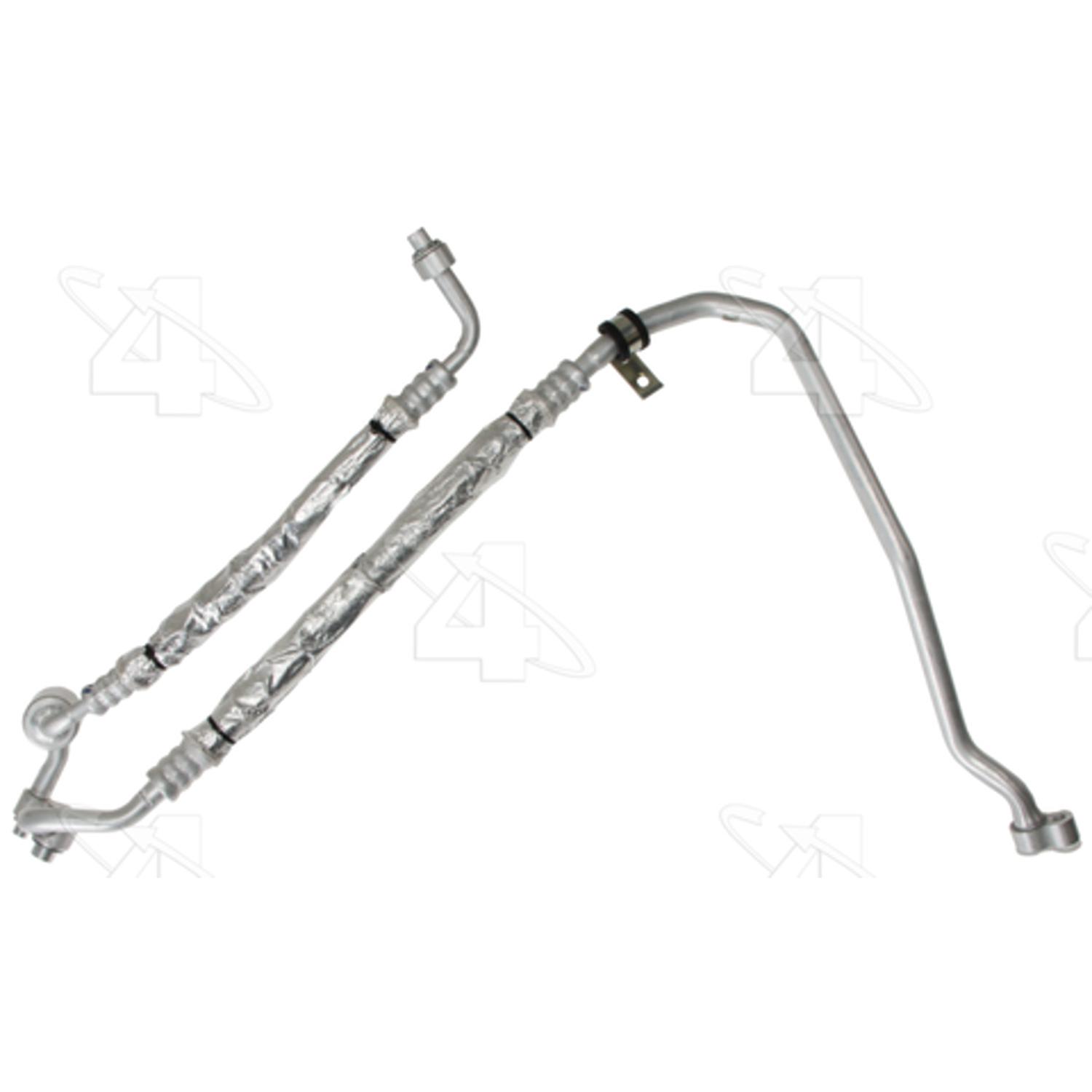 Four Seasons 56968 - A/C Refrigerant Discharge / Suction Hose Assembly Four Seasons 56968 A/C Manifold Hose Assembly product image 1 of 5
