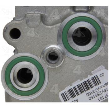 1992 Mercury Topaz A/C Compressor Four Seasons 57131 image 3 of 4