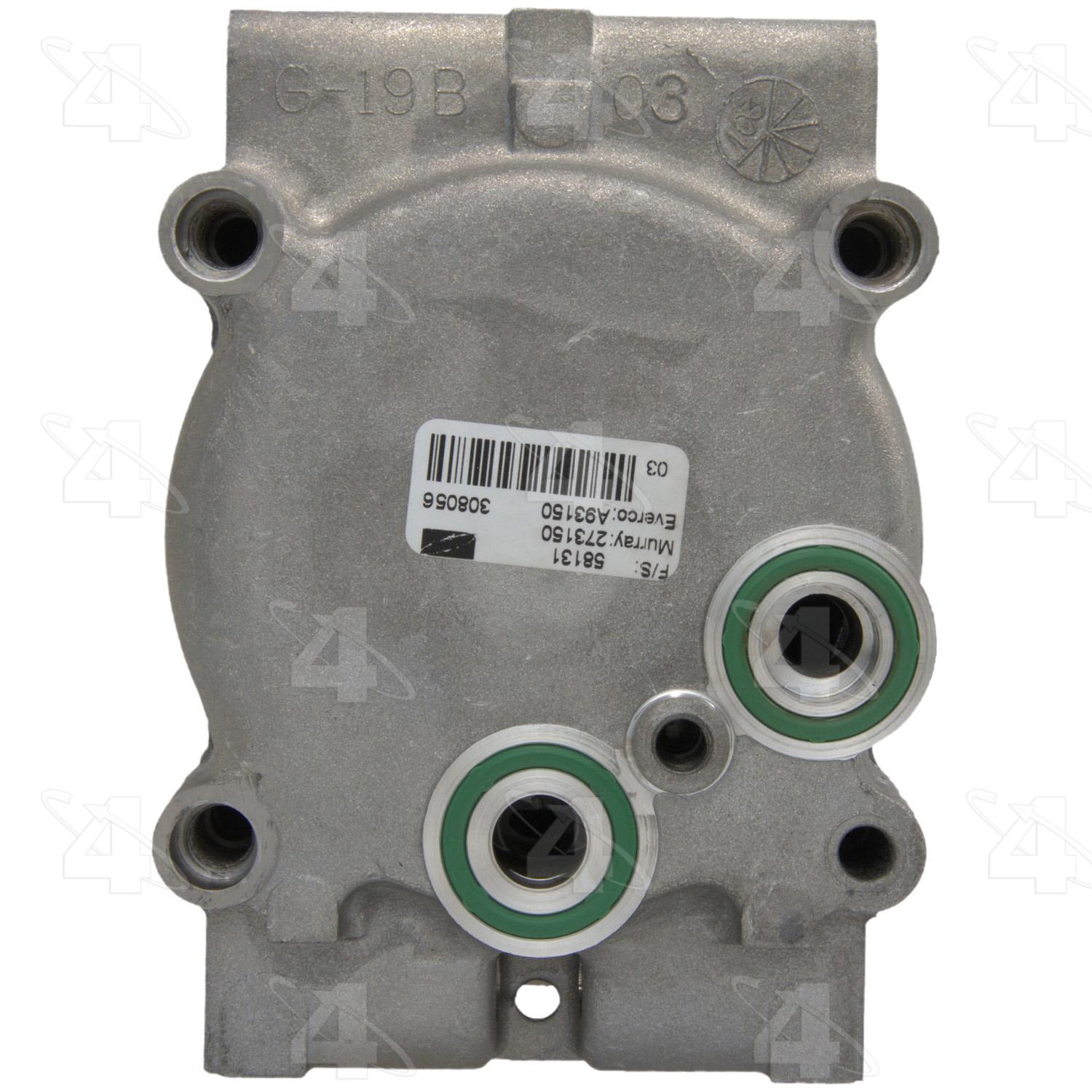 Four Seasons 58131 - A/C Compressor Four Seasons 58131 A/C Compressor product image 2 of 7