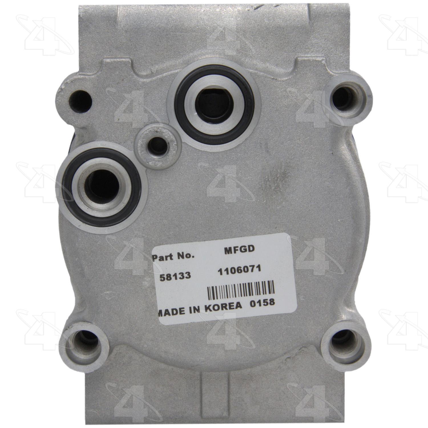 Four Seasons 58133 - A/C Compressor Four Seasons 58133 A/C Compressor product image 2 of 7