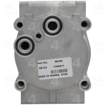 1995 Mercury Sable A/C Compressor Four Seasons 58133 image 2 of 4