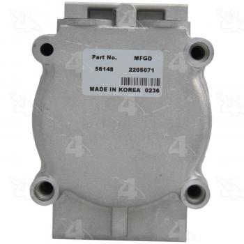 2001 Ford E-250 Econoline A/C Compressor Four Seasons 58148 image 2 of 4