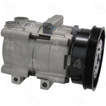 1998 Hyundai Sonata A/C Compressor Four Seasons 58154 image 1 of 4