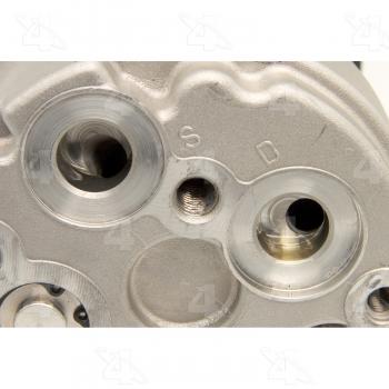 1985 Buick Skyhawk A/C Compressor Four Seasons 58257 image 3 of 4