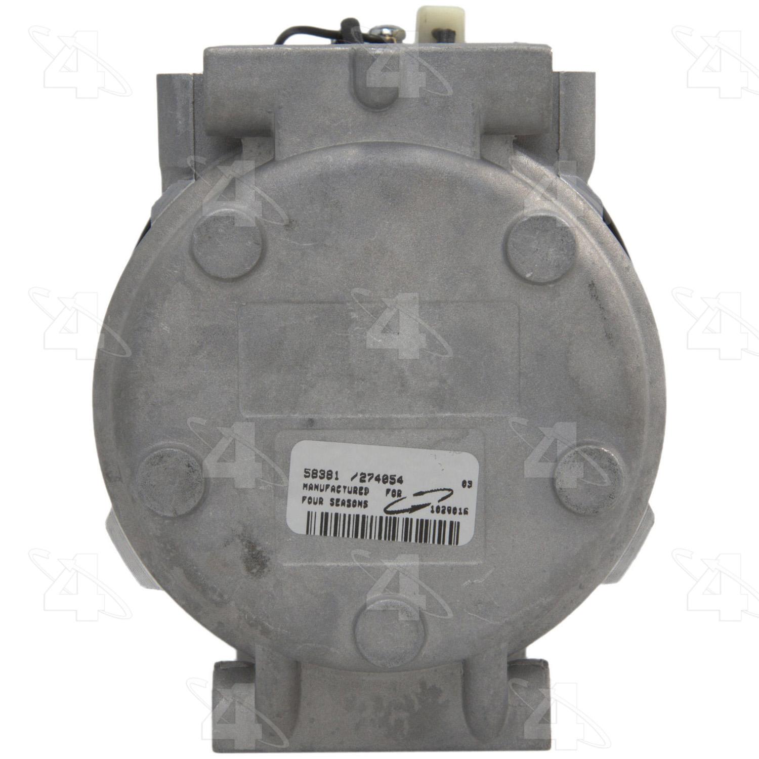 Four Seasons 58381 - A/C Compressor Four Seasons 58381 A/C Compressor product image 2 of 7