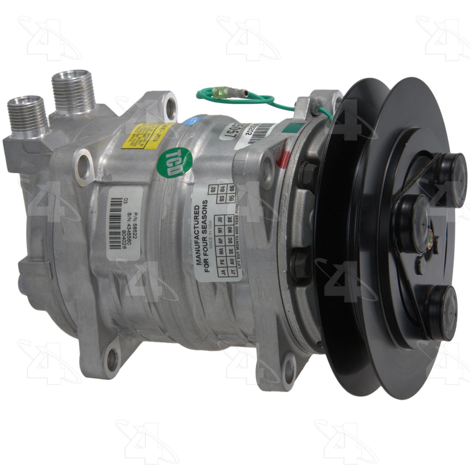 Four Seasons 58522 - A/C Compressor Four Seasons 58522 A/C Compressor product image 1 of 7