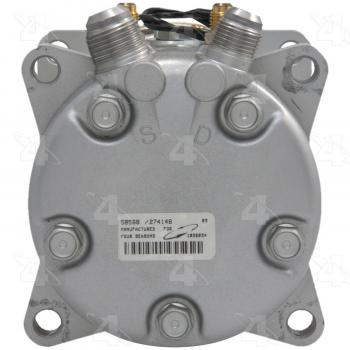 1982 Alfa Romeo Spider A/C Compressor Four Seasons 58568 image 2 of 4