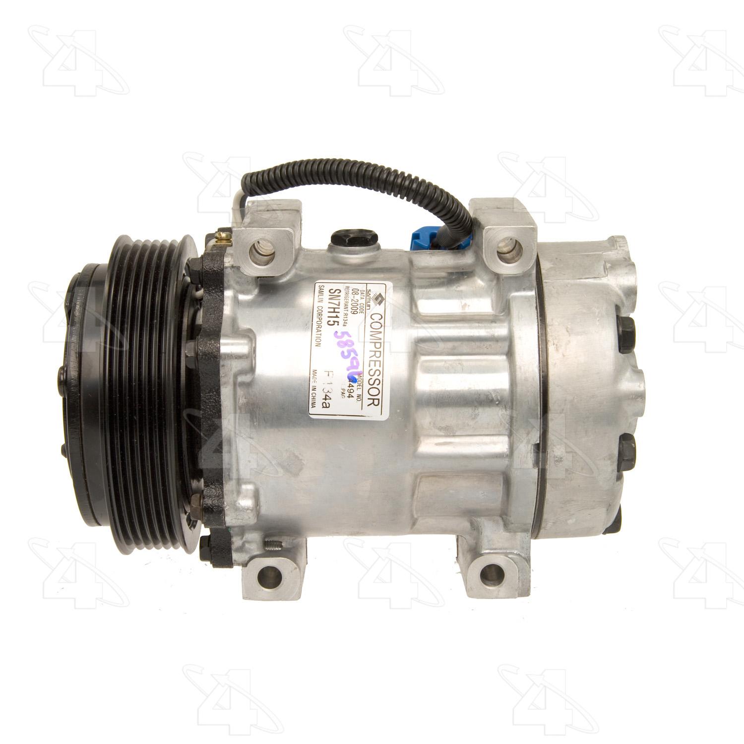 Four Seasons 58596 - A/C Compressor Four Seasons 58596 A/C Compressor product image 6 of 7