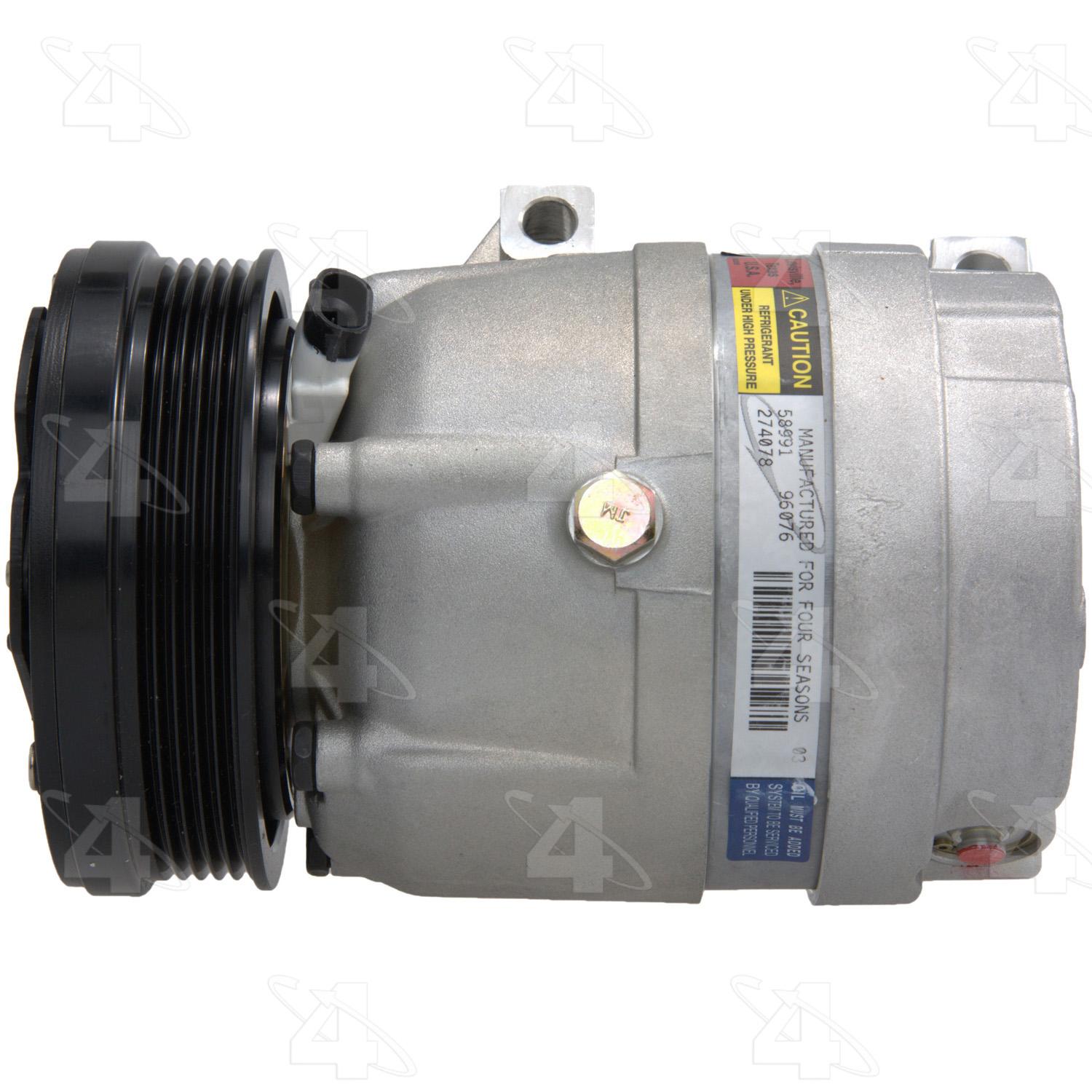 Four Seasons 58991 A/C Compressor product image 6 of 7