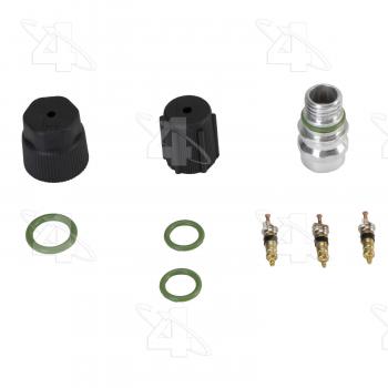 2005 Chevrolet Equinox A/C Compressor Replacement Service Kit Four Seasons 60046SK image 3 of 4