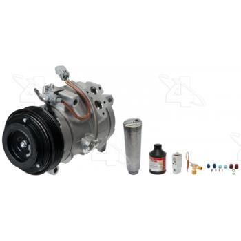 2007 Toyota Sequoia A/C Compressor and Component Kit Front and Rear Four Seasons 6373NK image 1 of 4