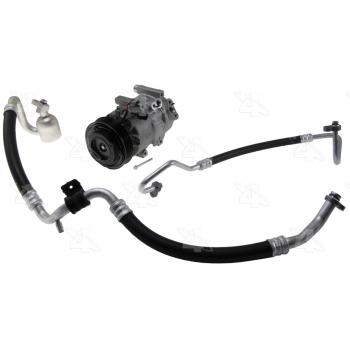 2007 Kia Rondo A/C Compressor and Component Kit Four Seasons 6504NK image 2 of 4