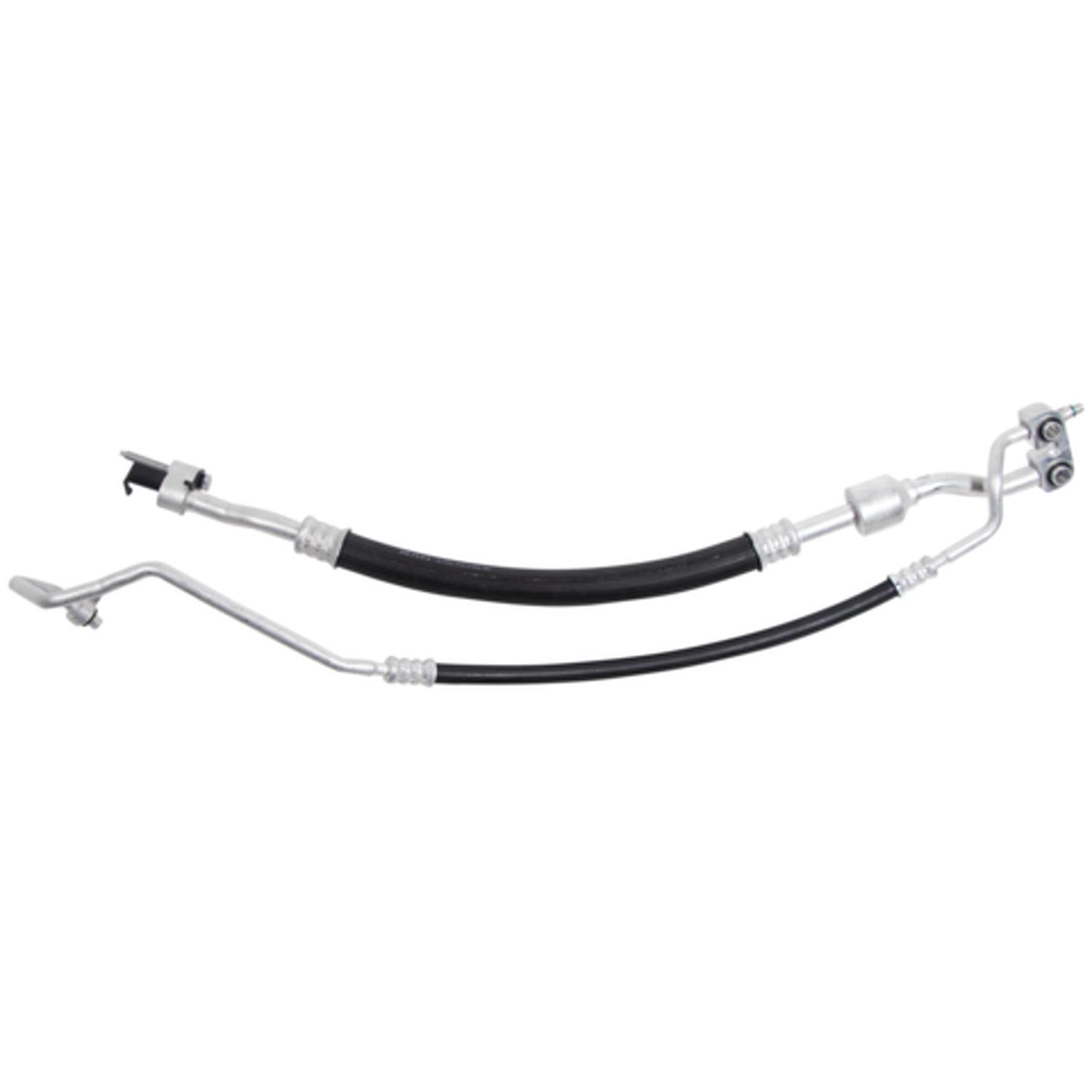 Four Seasons 65385 - A/C Refrigerant Discharge / Suction Hose Assembly Four Seasons 65385 A/C Manifold Hose Assembly product image 1 of 6