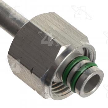 1997 Cadillac DeVille A/C Refrigerant Liquid Hose Four Seasons 65698 image 3 of 3