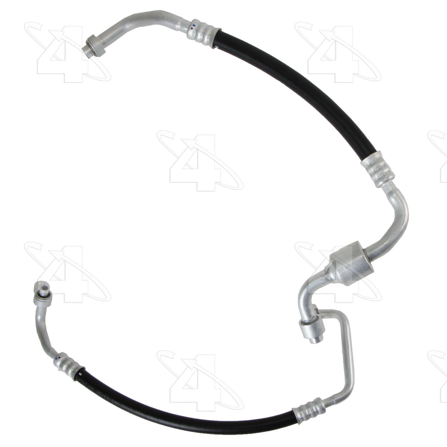 Four Seasons 66058 - A/C Refrigerant Discharge / Suction Hose Assembly Four Seasons 66058 A/C Manifold Hose Assembly product image 1 of 4
