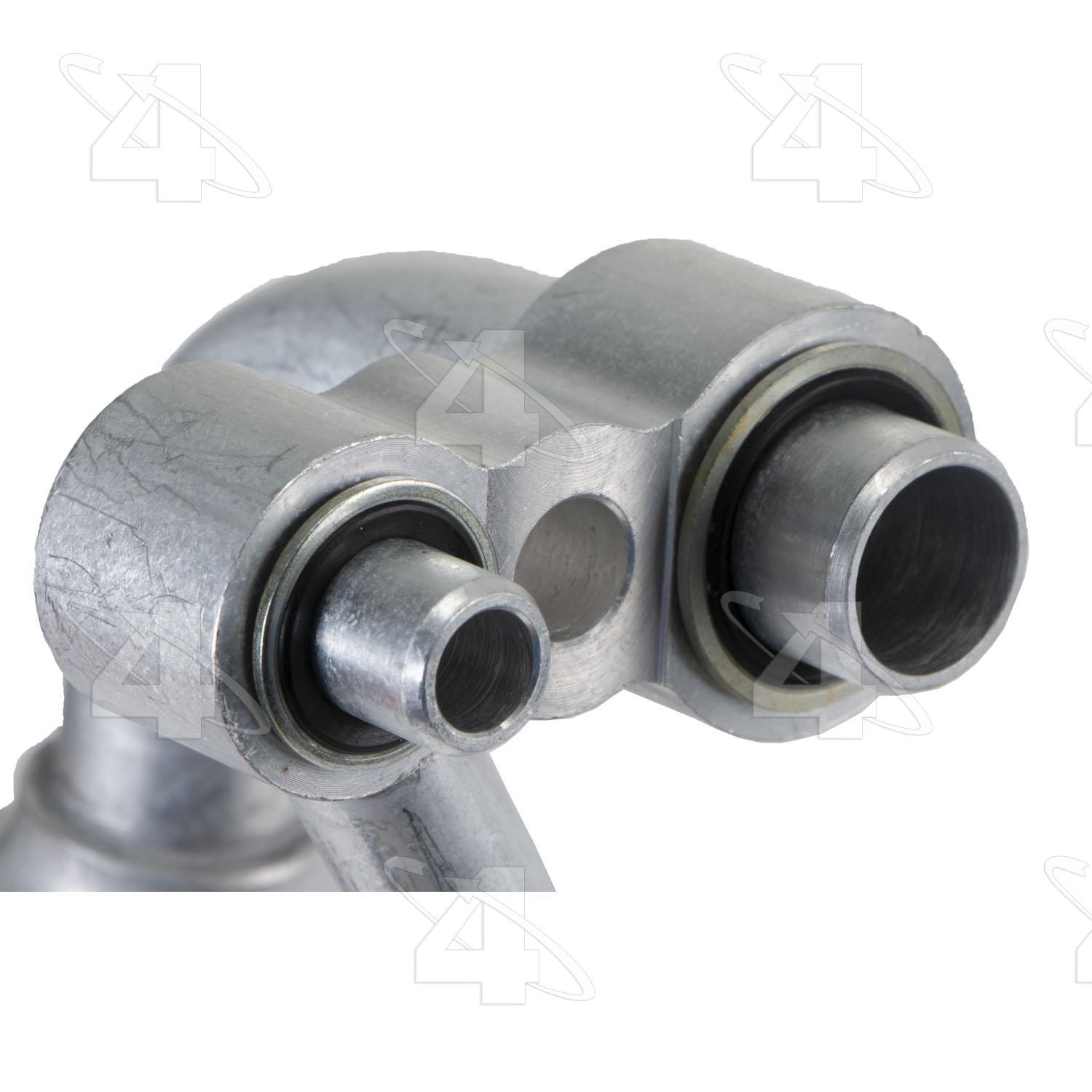 Four Seasons 66058 - A/C Refrigerant Discharge / Suction Hose Assembly Four Seasons 66058 A/C Manifold Hose Assembly product image 3 of 4