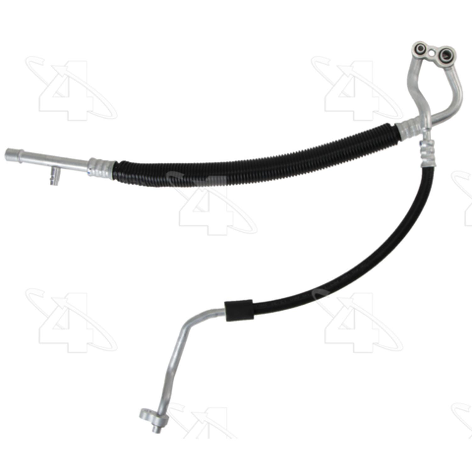 Four Seasons 66070 - A/C Refrigerant Discharge / Suction Hose Assembly Four Seasons 66070 A/C Manifold Hose Assembly product image 1 of 5