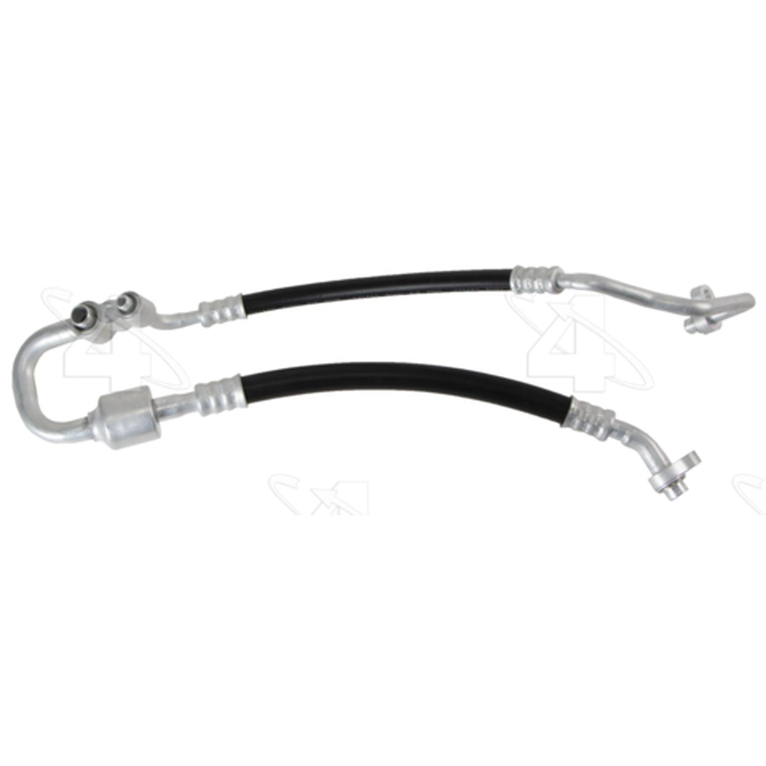 Four Seasons 66071 - A/C Refrigerant Discharge / Suction Hose Assembly Four Seasons 66071 A/C Manifold Hose Assembly product image 1 of 4