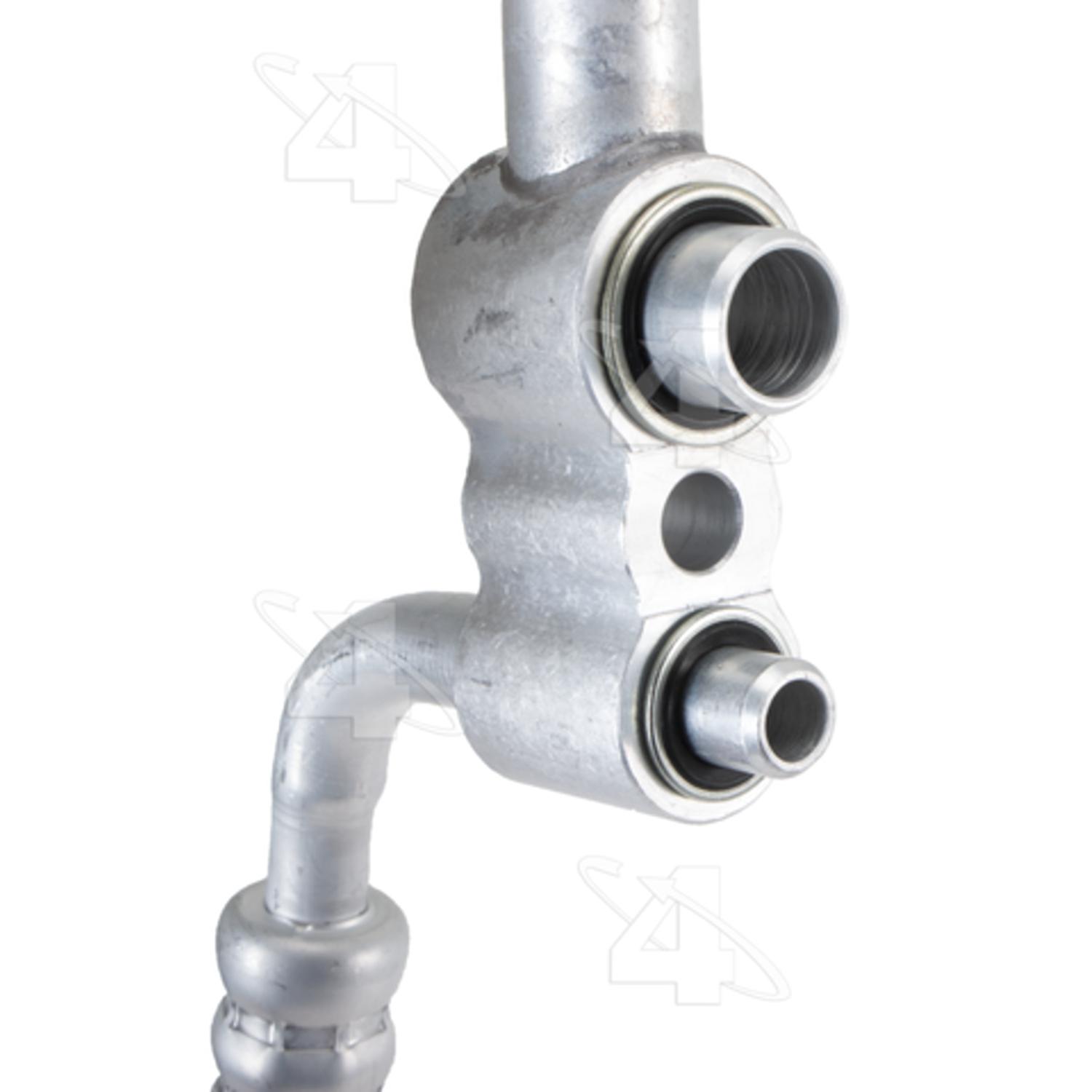 Four Seasons 66071 - A/C Refrigerant Discharge / Suction Hose Assembly Four Seasons 66071 A/C Manifold Hose Assembly product image 2 of 4