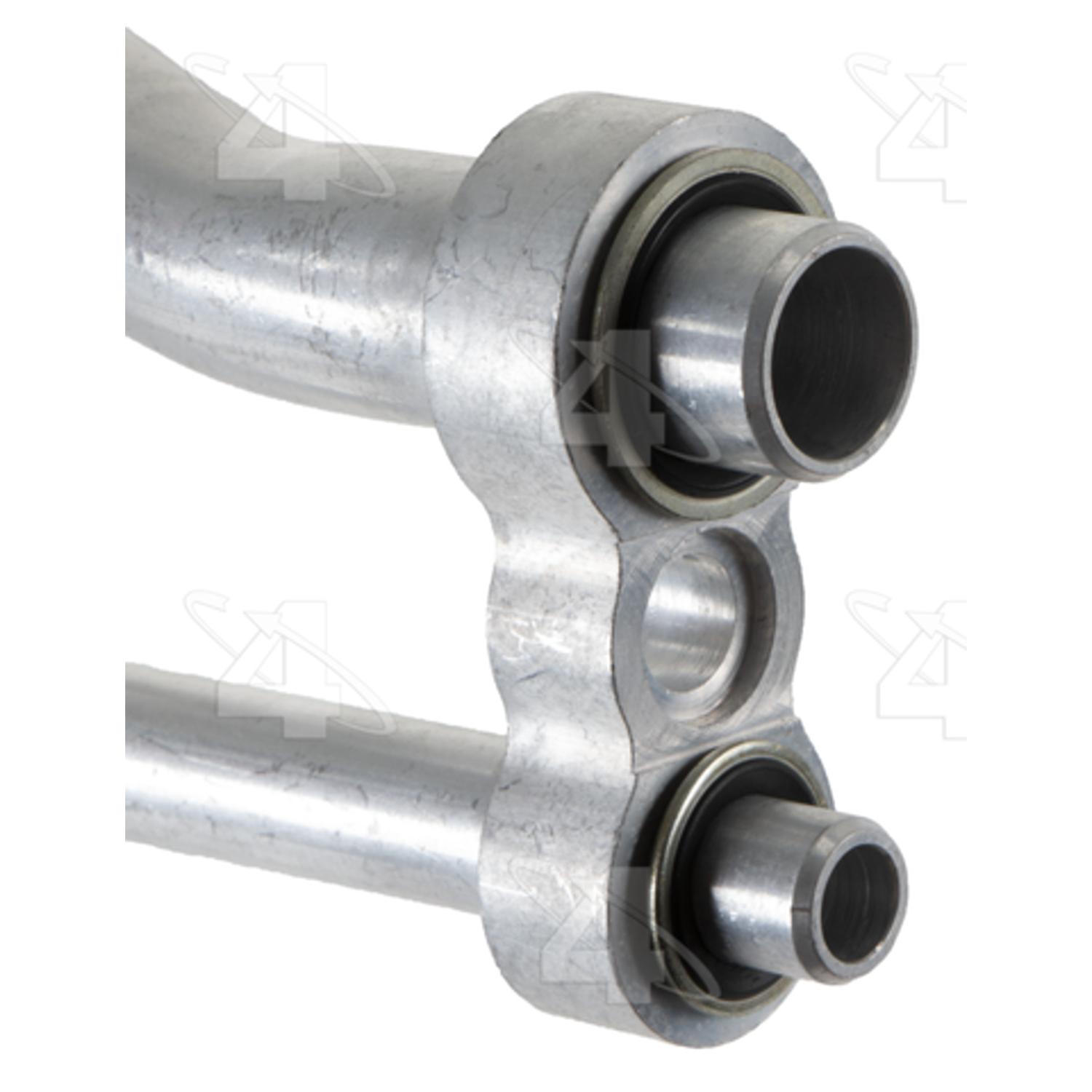Four Seasons 66075 - A/C Refrigerant Discharge / Suction Hose Assembly Four Seasons 66075 A/C Manifold Hose Assembly product image 4 of 4